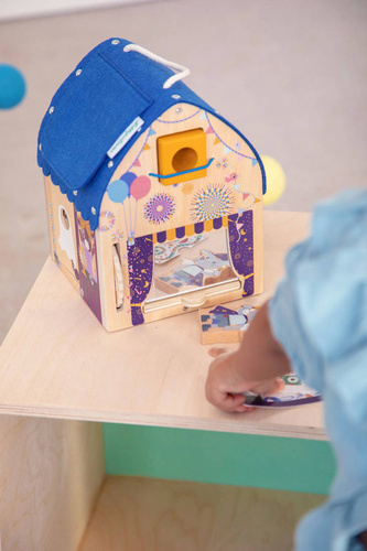 LILLIPUTIENS Drewniany Domek iluzjonisty 3 lata+