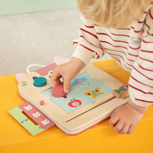 Lilliputiens Drewniana tablica – znikopis Kotka Jeanne 18m+