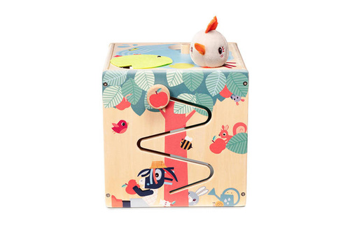 LILLIPUTIENS Drewniana kostka wielofunkcyjna Farma 12 m+