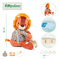 Lilliputiens Miękki plecak przytulanka Lew Jack