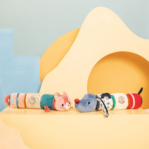 Lilliputiens Wałek dźwiękowy 4-elementowy Kotka Jeanne 6 m+