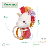 Lilliputiens Grzechotka Jednorożec Lena 3 m+