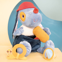 Lilliputiens Przytulanka aktywizująca wielofunkcyjna z akcesoriami Piesek Jules 9 m+