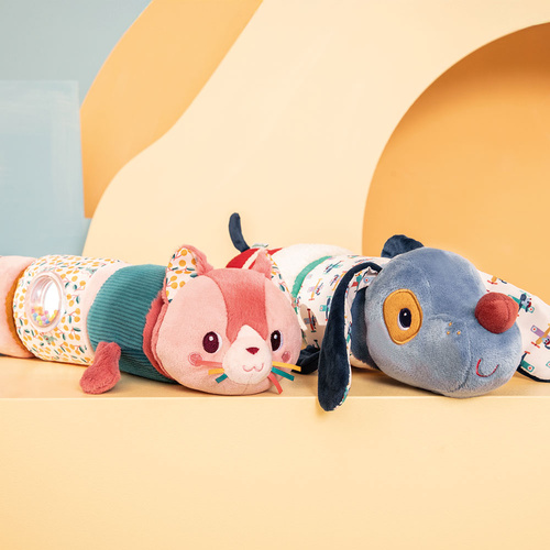 Lilliputiens Wałek dźwiękowy 4-elementowy Kotka Jeanne 6 m+