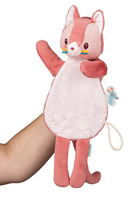 Lilliputiens Przytulanka komforter pacynka świecąca w ciemności Kotka Jeanne 0 m+