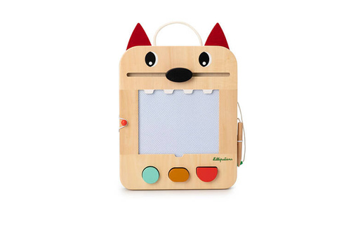 LILLIPUTIENS Drewniana tablica – znikopis Wilk Louis 2 lata+