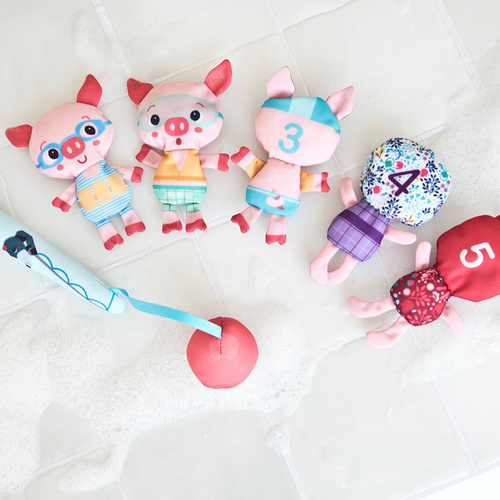 LILLIPUTIENS Zestaw do wędkowania w kąpieli Wilk Louis 12 m+