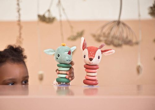 LILLIPUTIENS Grzechotka z przyssawką Sarenka Stella 6 m+