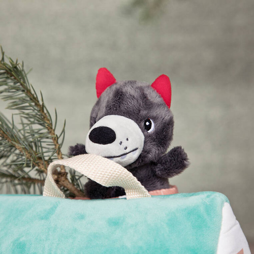 LILLIPUTIENS Zestaw 3 domków dla świnek i wilka 18 m+