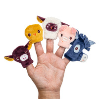 Lilliputiens Książeczka aktywizująca z mini-pacynkami Farma 12 m+