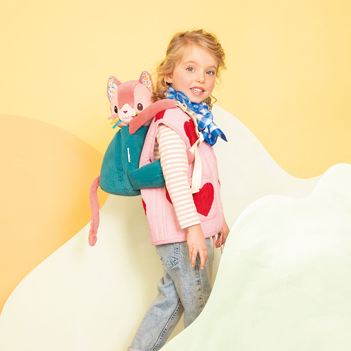 Lilliputiens Miękki plecak przytulanka Kotka Jeanne