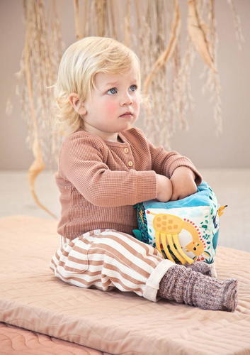 LILLIPUTIENS Kostka dźwiękowa wielofunkcyjna Dżungla 9 m+