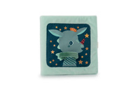 LILLIPUTIENS Miękka książeczka aktywizująca z mini-komforterem „Joe i jego przytulanka” 12 m+