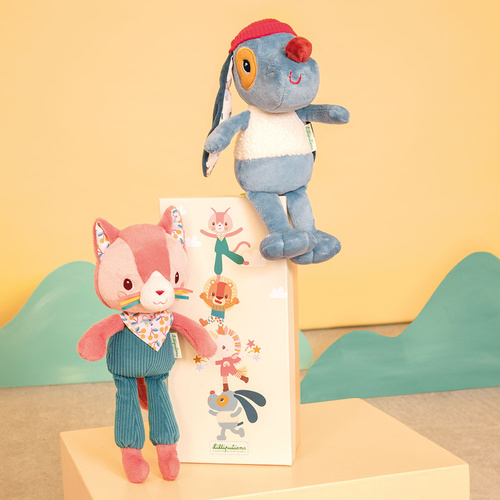 Lilliputiens Przytulanka w ozdobnym pudełku Kotka Jeanne 3 m+