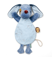 Lilliputiens Przytulanka komforter pacynka świecąca w ciemności Piesek Jules 0 m+