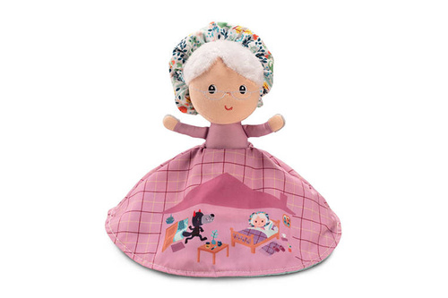 LILLIPUTIENS Pacynka 3w1 Czerwony kapturek 12 m+