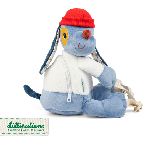 Lilliputiens Miękki plecak przytulanka Piesek Jules