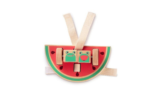 Lilliputiens Zestaw drewnianych zawieszek aktywizujących Nosorożec Marius 9 m+