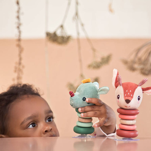 LILLIPUTIENS Grzechotka z przyssawką Smok Joe 6 m+