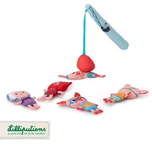 LILLIPUTIENS Zestaw do wędkowania w kąpieli Wilk Louis 12 m+