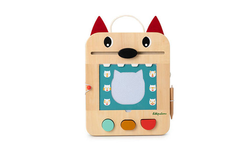 LILLIPUTIENS Drewniana tablica – znikopis Wilk Louis 2 lata+