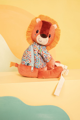 Lilliputiens Miękki plecak przytulanka Lew Jack