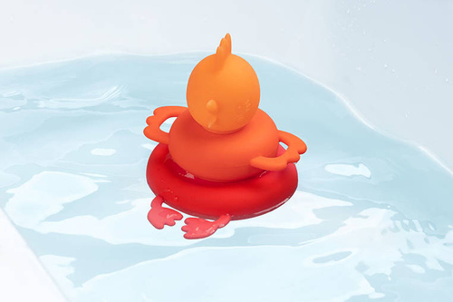 Lilliputiens Silikonowa piramida do kąpieli Kokoszka Paulette 12 m+