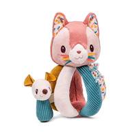 Lilliputiens Grzechotka z uchwytami Kotka Jeanne 6 m+