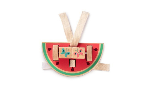 Lilliputiens Zestaw drewnianych zawieszek aktywizujących Nosorożec Marius 9 m+