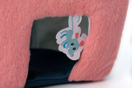 Lilliputiens Domek aktywizujący z grzechotkami Piesek Jules 9 m+