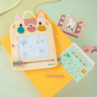 Lilliputiens Drewniana tablica – znikopis Kotka Jeanne 18m+