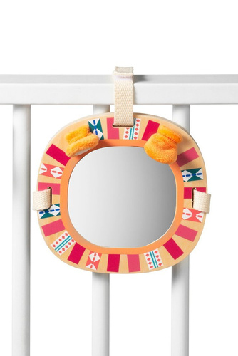 Lilliputiens Zestaw drewnianych zawieszek aktywizujących Nosorożec Marius 9 m+