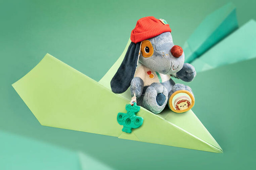 Lilliputiens Przytulanka aktywizująca wielofunkcyjna Piesek Jules 9 m+