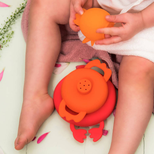 Lilliputiens Silikonowa piramida do kąpieli Kokoszka Paulette 12 m+