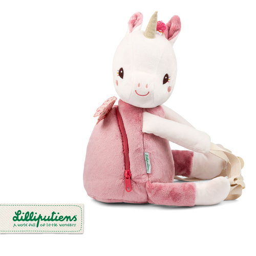 Lilliputiens Miękki plecak przytulanka Jednorożec Lena