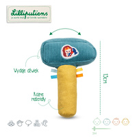 Lilliputiens Grzechotka młotek Jeżyk Leon 3 m+