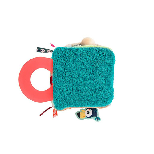 LILLIPUTIENS Kostka aktywizująca wielofunkcyjna Lew Jack 3 m+